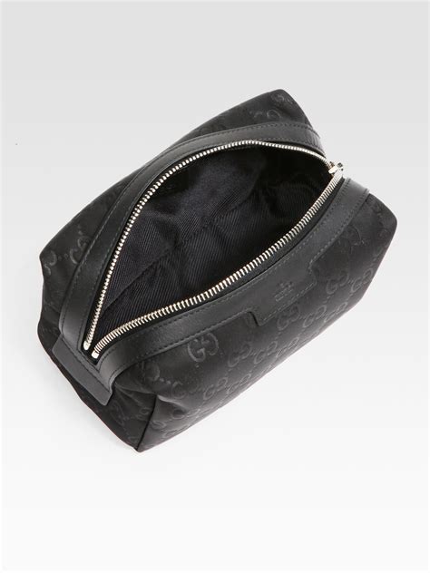 gucci toiletry bag mens|gucci dopp kit.